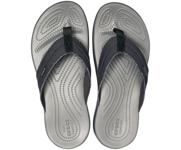 Crocs Santa Cruz Canvas Svarta | 41251395
