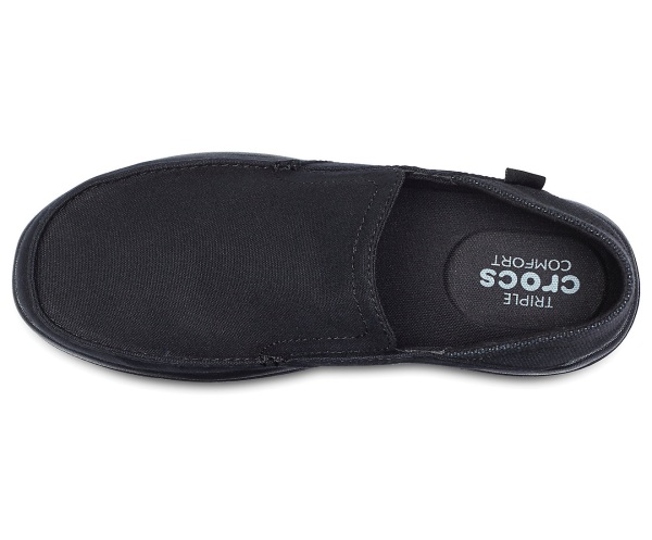 Crocs Santa Cruz Convertible Slip-On Svarta | 58786090