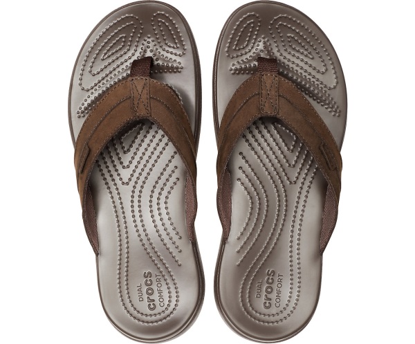 Crocs Santa Cruz Läder Bruna | 89058705