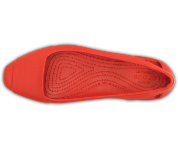 Crocs Sienna Platta Röda | 18788902