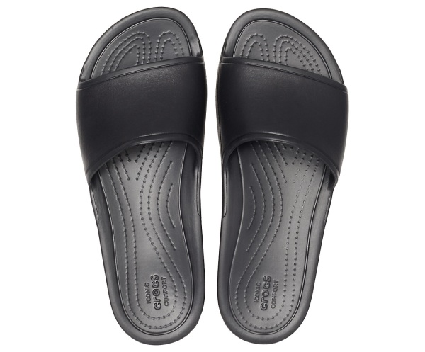 Crocs Sloane Badtofflor Svarta | 97436181
