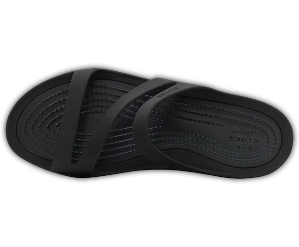 Crocs Swiftwater Sandal Svarta | 46045820