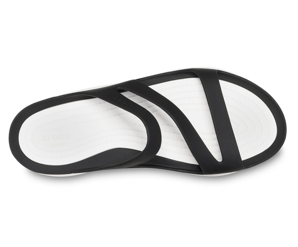 Crocs Swiftwater Sandal Svarta | 93960244