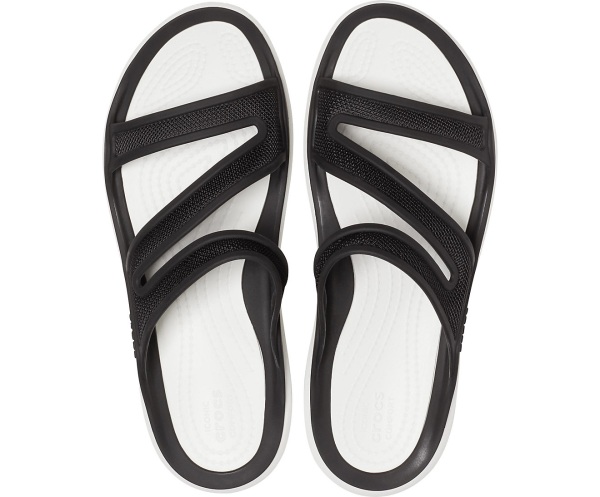 Crocs Swiftwater Telluride Sandal Svarta | 87553491