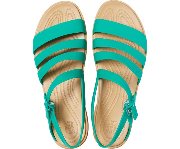 Crocs Tulum Sandal MörkGröna | 10717813