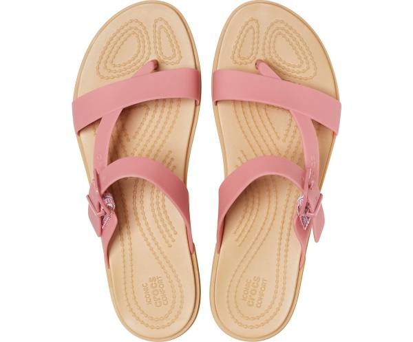 Crocs Tulum Tå Post Sandal Bruna | 15571547
