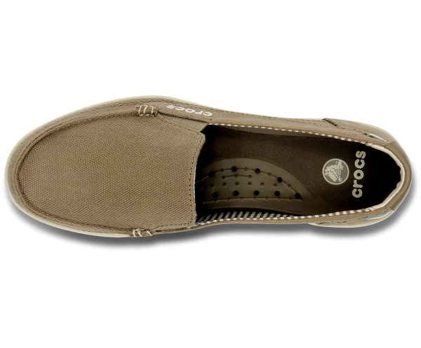 Crocs Walu Canvas Loafer Khaki | 56503755